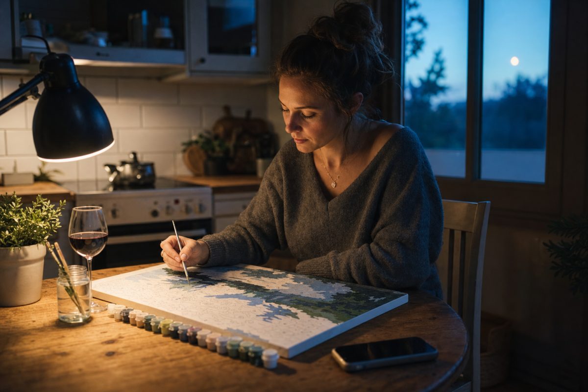 Why Thousands of Adults Are Putting Down Their Phones and Picking Up a Brush