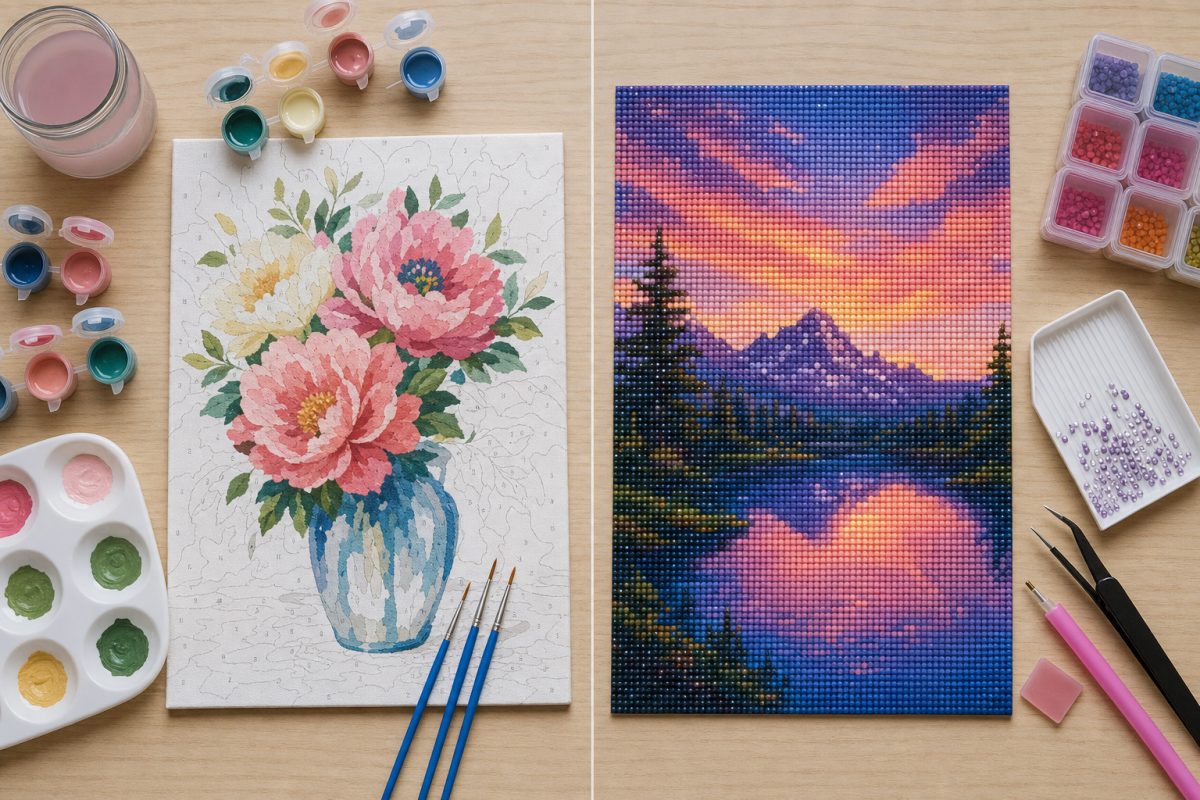 Paint by Numbers vs Diamond Painting: Which Creative Hobby Is Actually Worth Your Time?